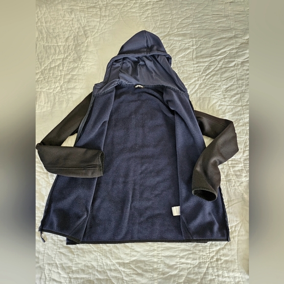 The North Face Half Dome Full-Zip Hoodie, Blue, Black, Women's Size L, USA Flag - Picture 6 of 16